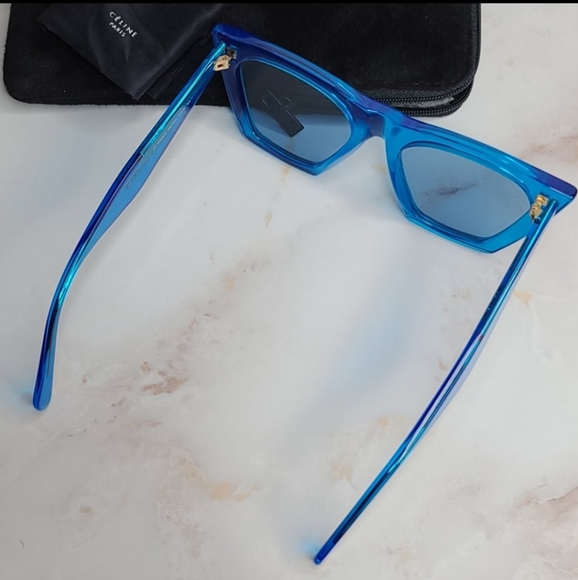 Sold Celine edge blue sunglasses - Picture 10 of 13